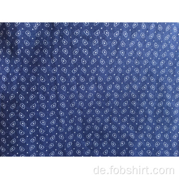 Kurzarmhemd Navy Druck